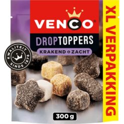 Venco Licorice Toppers Crackling & Soft XL