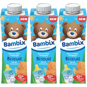 Bambix Drinking Puree Biscuits 12+ Months