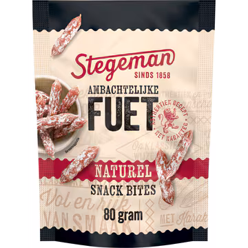 Stegeman Ambachtelijke Fuet Naturel Snack Bites