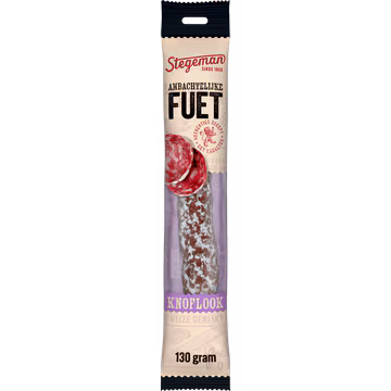 Stegeman Fuet Knoflook Basilicum