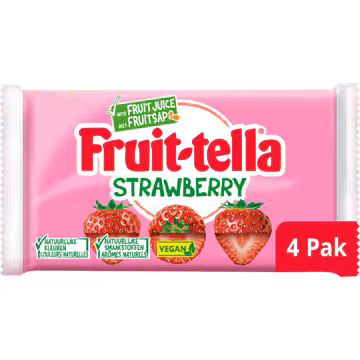 Fruittella Strawberry Vegan Fruittella Strawberry Vegan