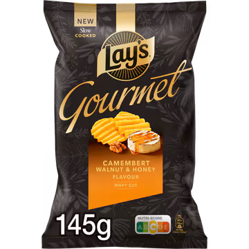 Lay's Gourmet Camembert Walnut and Honey