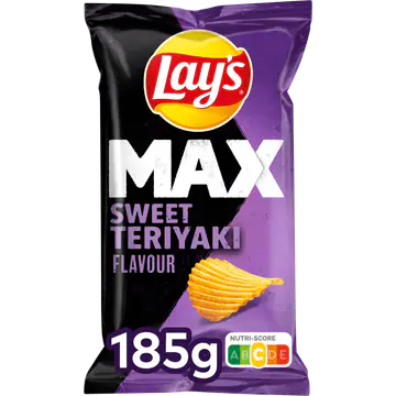 Lay's Max Ribbed Chips Sweet Teriyaki