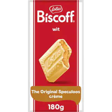 Lotus Biscoff Speculoos Schokolade weiße Sahne