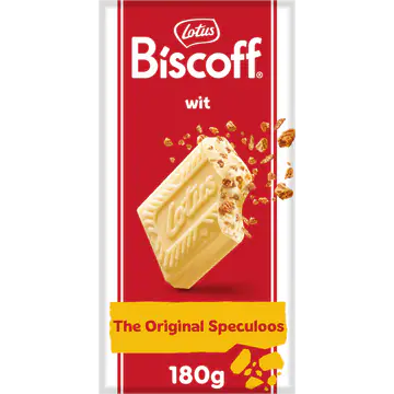 Lotus-Biscoff weiße Schokoladen-Speculoos-Stücke